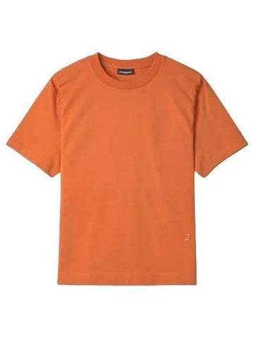 Jacquemus Le Abba Short Sleeve T Shirt Orange Tee - JACQUEMUS - BALAAN 1