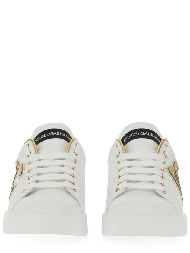 Women's Portofino Low Top Sneakers - DOLCE&GABBANA - BALAAN 5