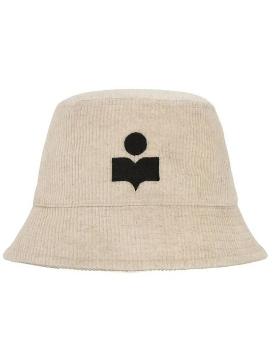 Hailey Corduroy Bucket Hat Beige - ISABEL MARANT - BALAAN 2