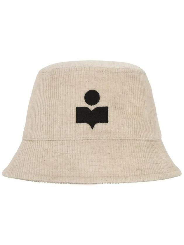 Hailey Corduroy Bucket Hat Beige - ISABEL MARANT - BALAAN 4