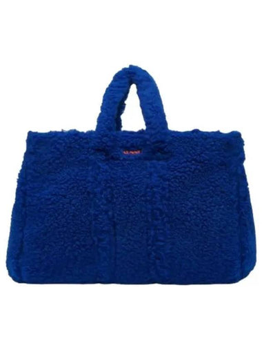 Paralepipedo Teddy Tote Bag Royal Blue - SUNNEI - BALAAN 1