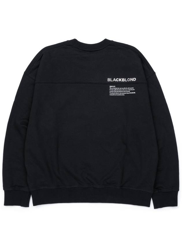 BBD Hidden Freedom Sweatshirt Black - BLACKBLOND - BALAAN 3