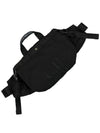 Plain Paper Touch Logo Waist Belt Bag Black - CP COMPANY - BALAAN 5