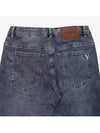 Men's thin regular slim simple spandex denim pants AJN164 - IKALOOOK - BALAAN 8