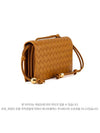 Intrecciato Strap Trio Shoulder Bag Cob - BOTTEGA VENETA - BALAAN 3