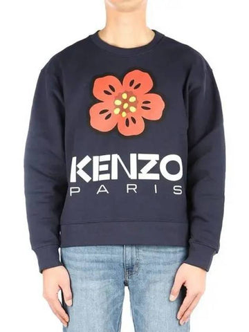 Men s Flower Sweatshirt 4ME 77 270673 - KENZO - BALAAN 1