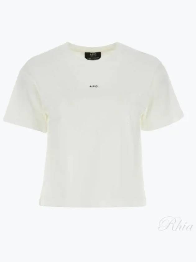 T Shirt Boxy Micro Logo COHBW F26387 Tag - A.P.C. - BALAAN 1