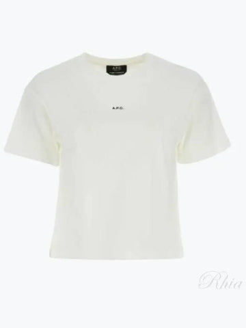 T Shirt Boxy Micro Logo COHBW F26387 Tag - A.P.C. - BALAAN 1