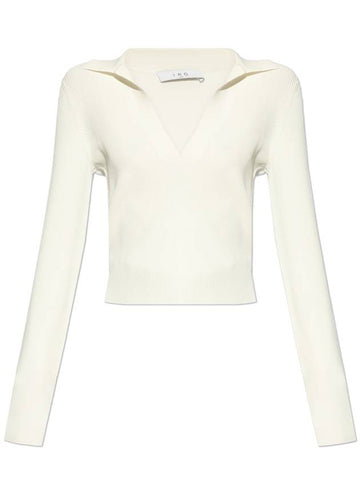 Iro Top Fraya, Women's, Cream - IRO - BALAAN 1