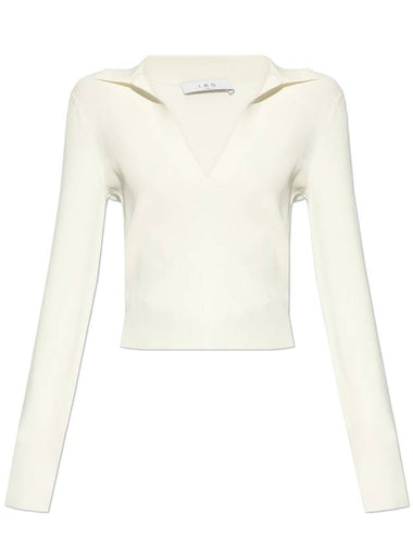 Iro Top Fraya, Women's, Cream - IRO - BALAAN 1