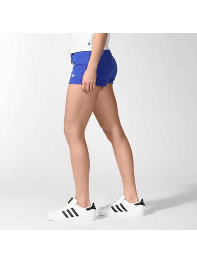 01S19647Women’s3S Slim Short Hot PantsBlue - ADIDAS - BALAAN 7