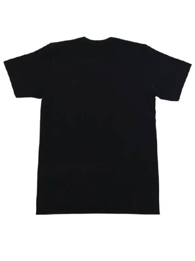 Play Big Heart Short Sleeve T-Shirt Black - COMME DES GARCONS - BALAAN 4