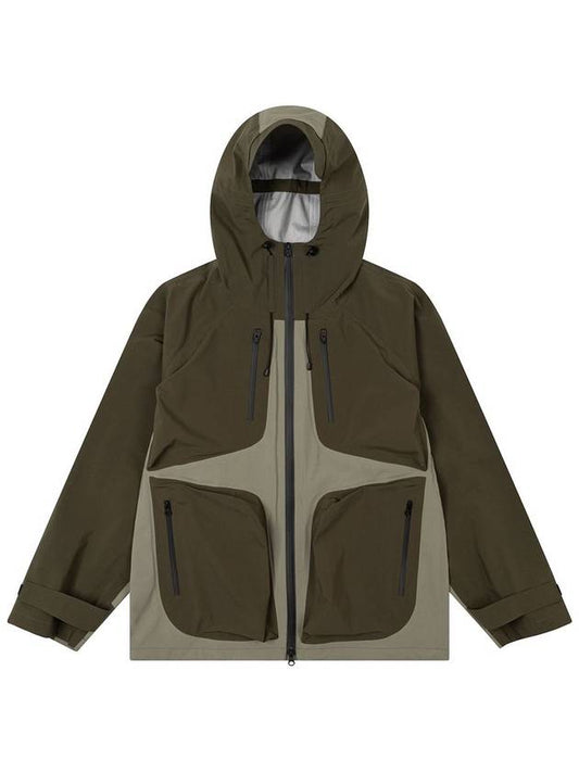 Star Shell Parka Khaki Gray - YEO - BALAAN 1