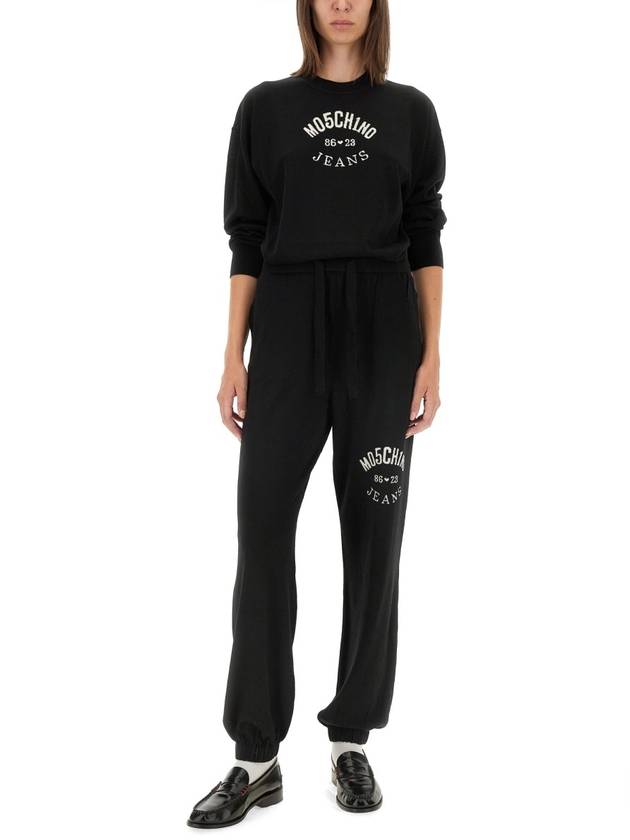 JOGGING PANTS WITH LOGO - MOSCHINO - BALAAN 2