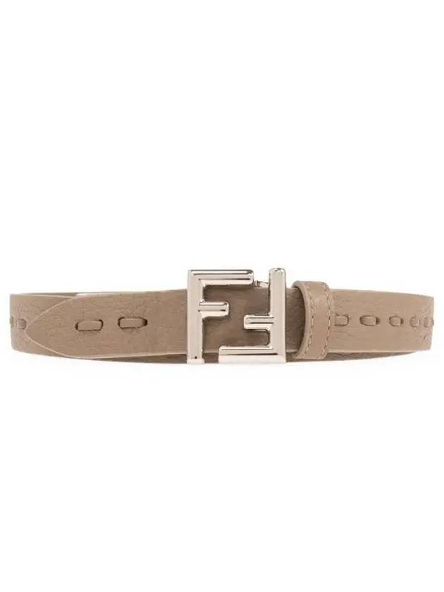 Big Dot Taupe Celeria Belt Grey - FENDI - BALAAN 2