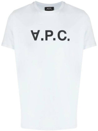 VPC Logo Organic Cotton Short Sleeve T-Shirt White - A.P.C. - BALAAN 1