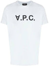 VPC Logo Organic Cotton Short Sleeve T-Shirt White - A.P.C. - BALAAN 2