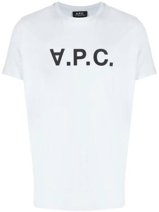 VPC Logo Organic Cotton Short Sleeve T-Shirt White - A.P.C. - BALAAN 2