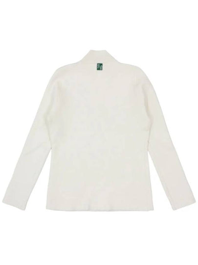 Functional thermal half neck knit CREAM - MONBIRDIE GOLF - BALAAN 2