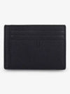 Grained Leather Card Wallet Black - BURBERRY - BALAAN 2