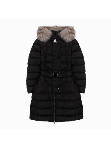 Women's Khloe Down Long Padding Black - MONCLER - BALAAN 1