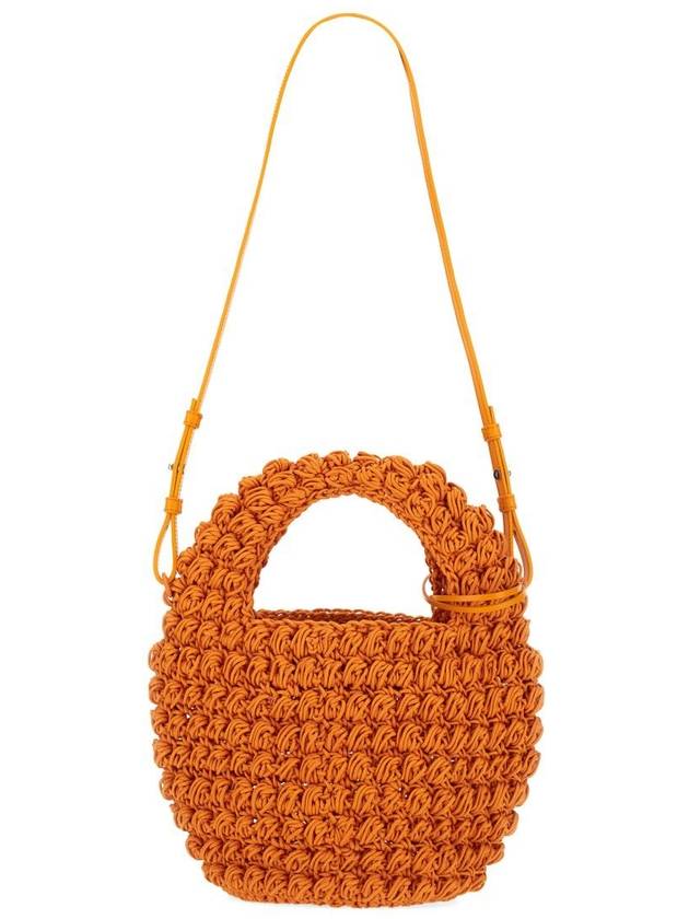 Logo Charm Basket Tote Bag Orange - JW ANDERSON - BALAAN 3