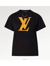 1AFDV7 Graphic LV Print T Shirt Short Sleeve - LOUIS VUITTON - BALAAN 3