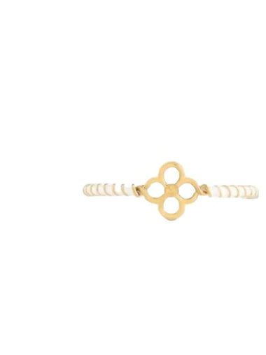 Nautical Rigid Enamel Bracelet Gold - LOUIS VUITTON - BALAAN 1