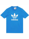 Trefoil Short Sleeve T-Shirt Bluebird - ADIDAS - BALAAN 1