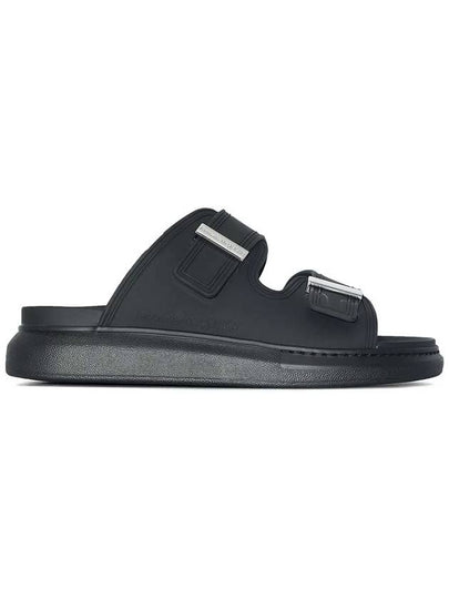 Hybrid Rubber Slippers Black - ALEXANDER MCQUEEN - BALAAN 2