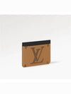 LV Big Logo Side-Up Monogram Grain Leather Card Wallet Brown - LOUIS VUITTON - BALAAN 3