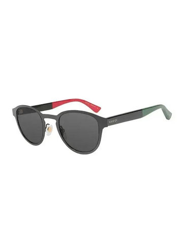 Eyewear Round Sunglasses Black - GUCCI - BALAAN 1