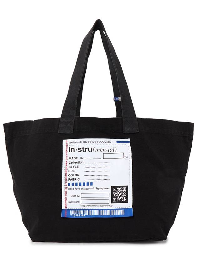 Maison Big Name Men s Tote Bag I12BG701 BLACK - MIHARA YASUHIRO - BALAAN 1