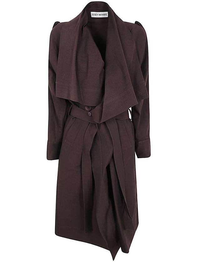 Issey Miyake Enclothe Washi & Wool Coat Clothing - ISSEY MIYAKE - BALAAN 1