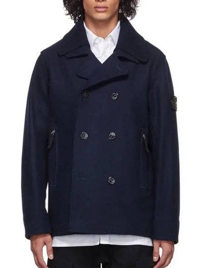 Waffen Patch Double Coat Marine Blue - STONE ISLAND - BALAAN 2