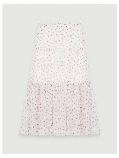 Prairie Rose A Line Skirt Ivory - MAJE - BALAAN 2