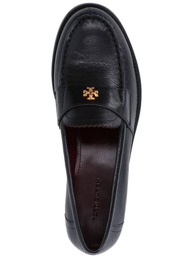 Logo Plaque Perry Loafers Black - TORY BURCH - BALAAN 6