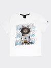 Space Kitten Short Sleeve T Shirt White - AOX - BALAAN 1