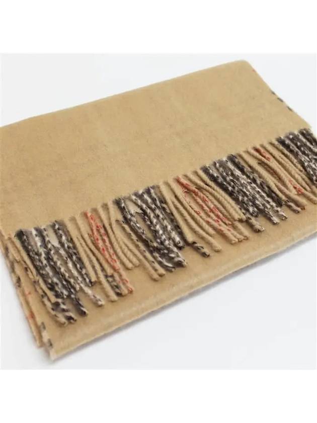 Check Cashmere Scarf 8082480 - BURBERRY - BALAAN 5