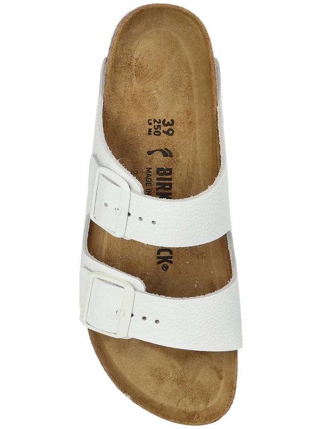 Birkenstock Slides 'Arizona BS', Women's, White - BIRKENSTOCK - BALAAN 6