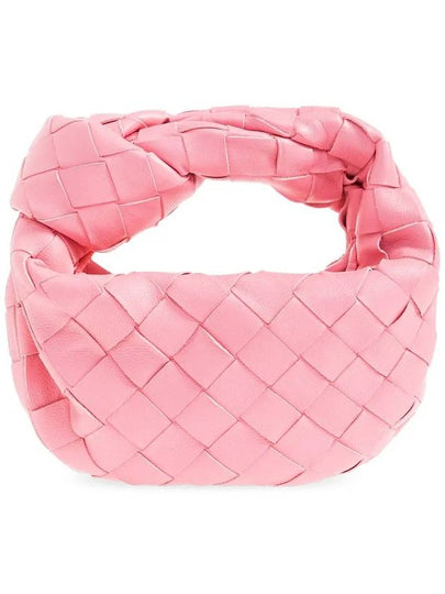 Candy Jodie Intrecciato Tote Bag Pink - BOTTEGA VENETA - BALAAN 2