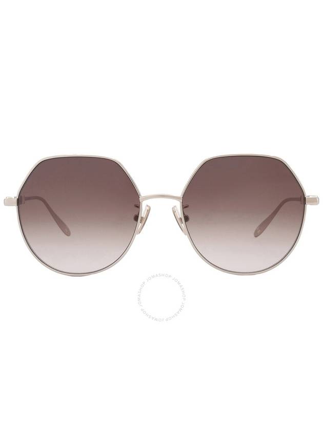 Carolina Herrera Browm Geometric Ladies Sunglasses SHN 066N 0594 54 - CAROLINA HERRERA - BALAAN 1