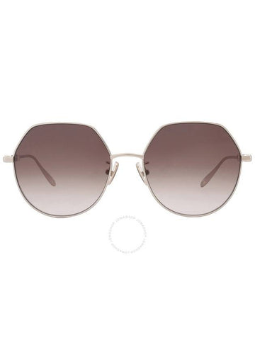 Carolina Herrera Browm Geometric Ladies Sunglasses SHN 066N 0594 54 - CAROLINA HERRERA - BALAAN 1