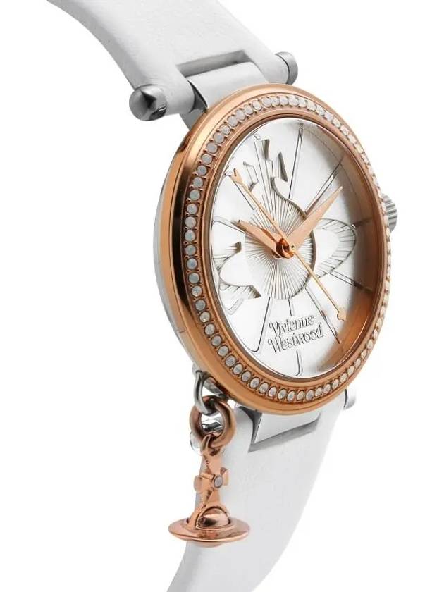 ORB Leather Watch White - VIVIENNE WESTWOOD - BALAAN 3