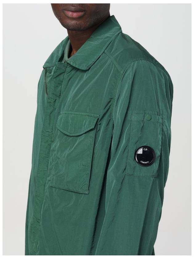 Chrome-R Pocket Over Long Sleeve Shirt Green - CP COMPANY - BALAAN 6