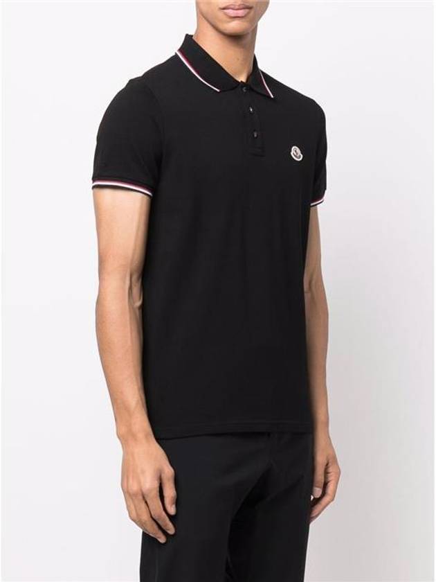 Logo Polo Shirt Black 8A703 00 84556 - MONCLER - BALAAN 3