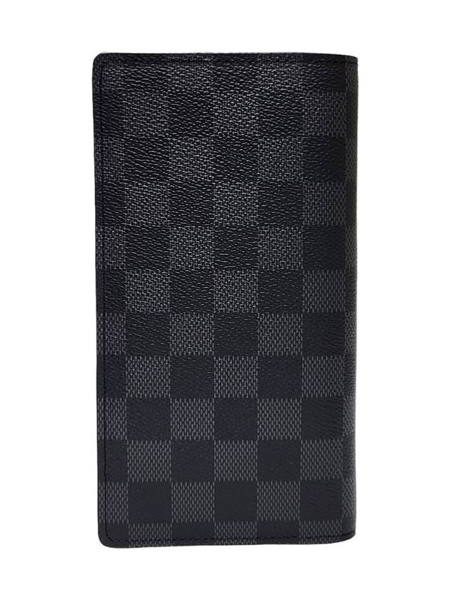 Women s N62665 Damier Graphite Canvas Brazza Wallet Long - LOUIS VUITTON - BALAAN 3