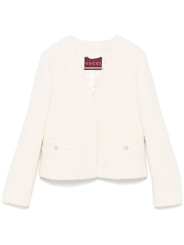 Gucci Jackets White - GUCCI - BALAAN 1