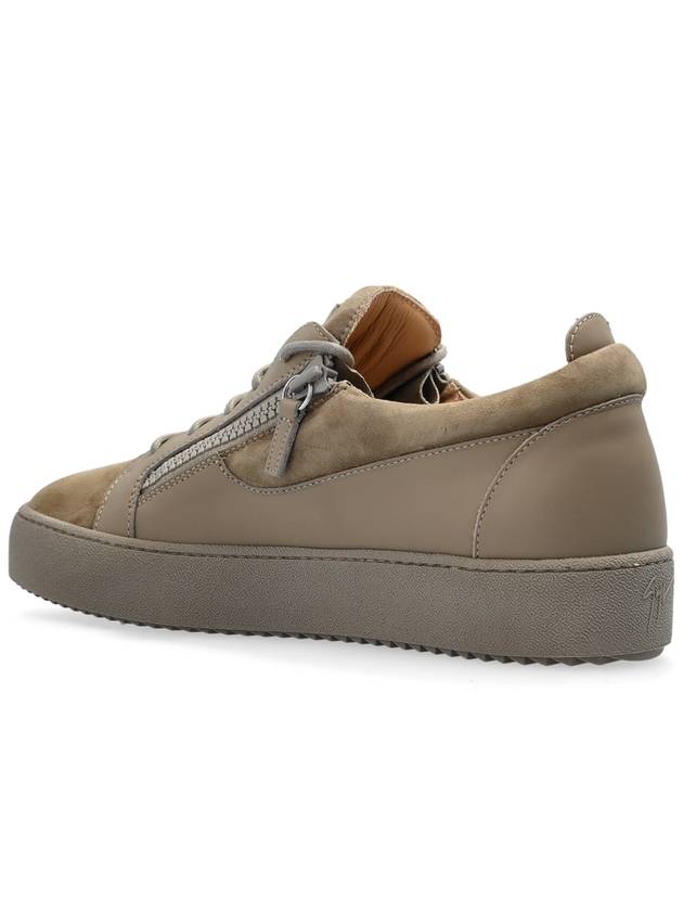 Giuseppe Zanotti Suede Sneakers, Men's, Beige - GIUSEPPE ZANOTTI - BALAAN 5