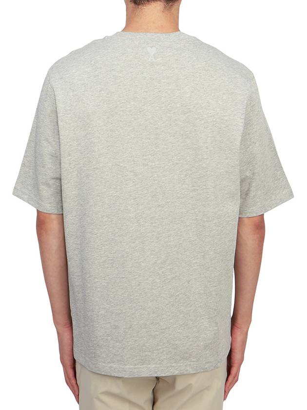 Alexandre Mattiussi Short Sleeve T-Shirt Grey - AMI - BALAAN 4